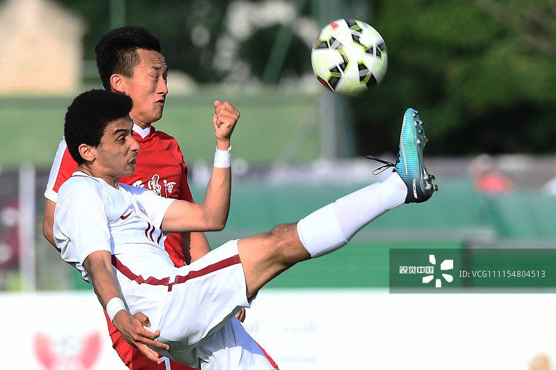 2018土伦杯小组赛:中国U21 1-1卡塔尔U21