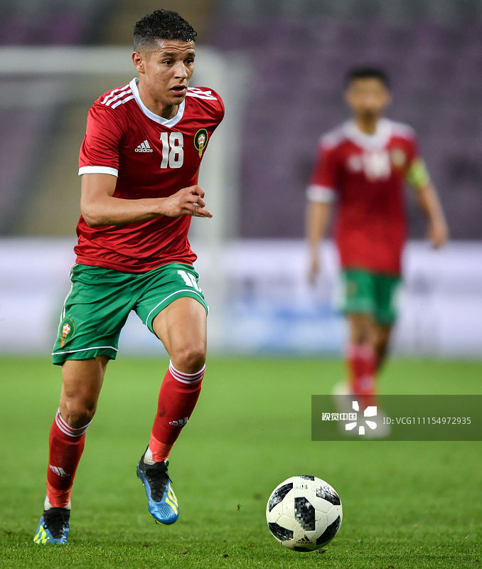 2018国际足球热身赛:摩洛哥Vs乌克兰